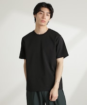 ダブルスムースクルーネックTシャツ 半袖