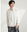WEB限定／リネンライク開襟シャツ 長袖