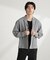 WEB限定／リネンライク開襟シャツ 長袖