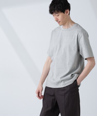 WEB限定/Anti Soaked(R) 汗染み防止 クルーネックレギュラーシルエットTシャツ
