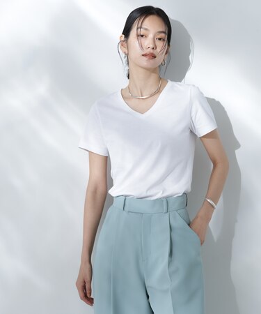 Anti Soaked(R) 汗染み防止VネックTシャツ