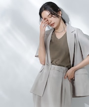 Anti Soaked(R) 汗染み防止VネックTシャツ