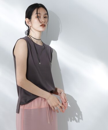 Anti Soaked(R) 汗染み防止ノースリーブTシャツ