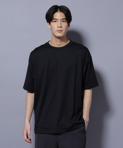 Anti Soaked(R)  汗染み防止 クルーネック ビッグシルエットTシャツ