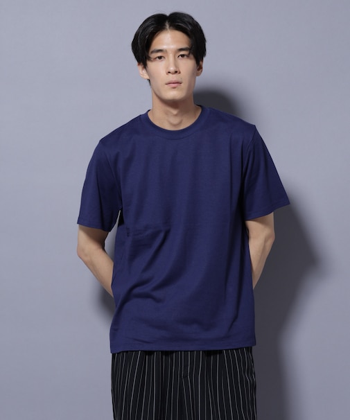 Anti Soaked(R) 汗染み防止 クルーネック レギュラーシルエットTシャツ