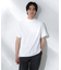 Anti Soaked(R)  汗染み防止 モックネックレギュラーシルエットTシャツ