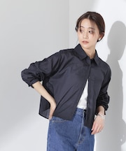 ナイロンタッサークロップドシャツ(セットアップ可)