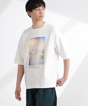 「MOFFISIE」1.0オリジナルプリント Tシャツ 半袖