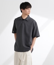 ライトウェイトドライ スキッパーシャツ 半袖(セットアップ可)