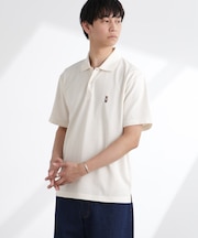 ナノベア鹿の子ポロシャツ 半袖