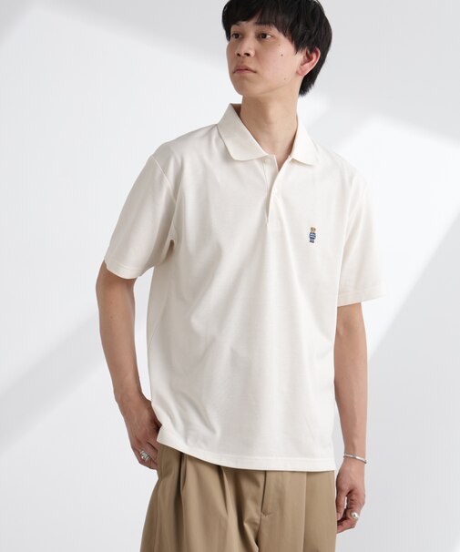 ナノベア鹿の子ポロシャツ 半袖