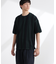 ストライプジャガードTシャツ 半袖