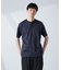ソラーロライトストレッチヘンリーネックTシャツ（セットアップ可）
