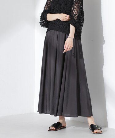シアーボリュームスカート