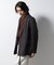 「BELGIUM LINEN FABRICS」リネンコットンダブルジャケット(セットアップ可)