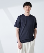 ソラーロライトストレッチクルーネックTシャツ(セットアップ可)