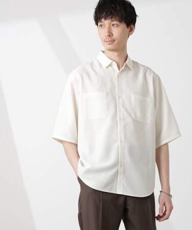 テックリネンシャツ 半袖