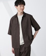 テックリネンシャツ 半袖