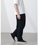 テックリネンリラックスタックテーパードパンツ