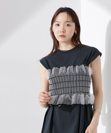 ODAKHA／clear specter tube top