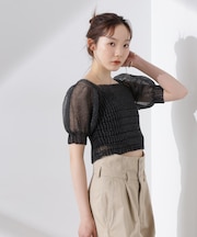 ODAKHA／specter puff sleeve P／O