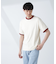 「NJ／CLUB」 針抜きリンガーTシャツ