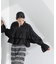 Sara mallika／COTTON VOLUMEFRILL SHORTBLOUSE