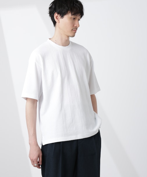 リンクスジャガードコンビTシャツ