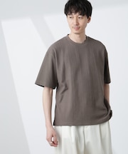 リンクスジャガードコンビTシャツ