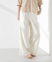 サイド切り替えレースパンツ