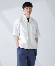 「NJ／CLUB」 ユーティリティマルチポケットシャツ 半袖