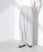 ツータックパンツ