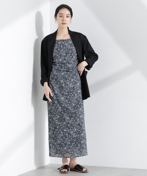 ロンシャンオールドコレクション フラワーワンピース