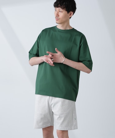 「NJ／CLUB」モクロディ ボートネック ビッグＴシャツ