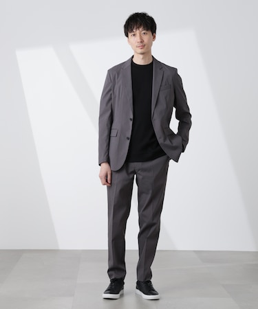 ｢Damerino｣TEXBRID(R)×ECOBLUEトロストレッチセットアップ