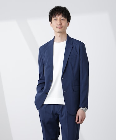 ｢Damerino｣TEXBRID(R)×ECOBLUEトロストレッチセットアップ