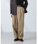 「大人のワイドパンツ」2タックワイドトラウザーズ