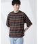 マイクロランダムボーダーTシャツ