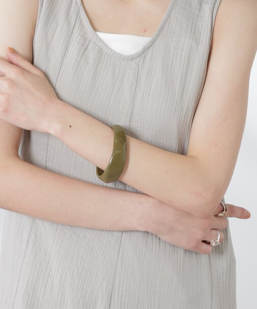 ワイドマーブルバングル