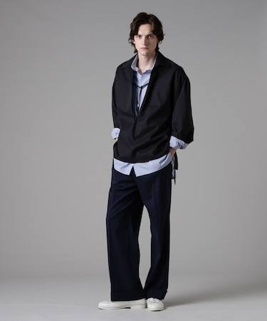 「ASSEMBLANC」ウォッシャブルW/T1タックイージースラックス