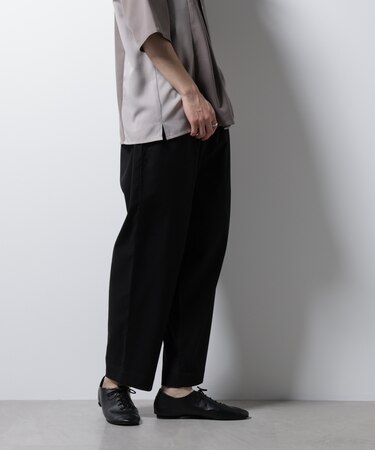 リネンミックスリラックスイージーパンツ