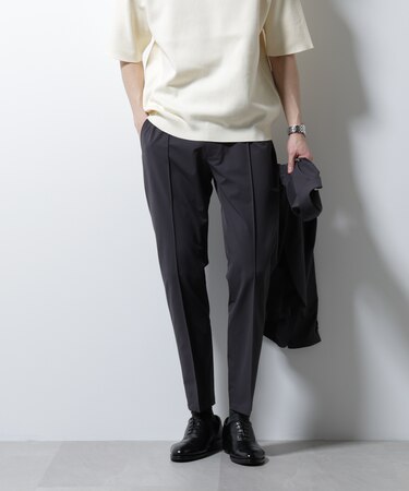 「N TROUSERS BASIC」ダントツオチール防汚テックストレッチパンツ(セットアップ可)