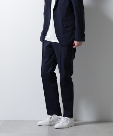 「N TROUSERS BASIC」ダントツオチール防汚テックストレッチパンツ(セットアップ可)