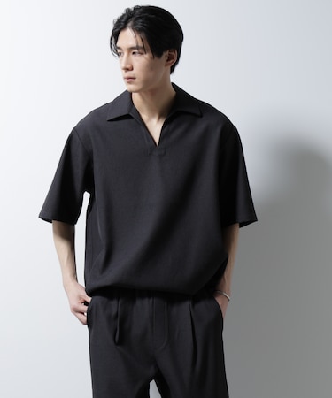 「MC」coveross(R)EOS ポリエステル ブッチャースキッパーシャツ