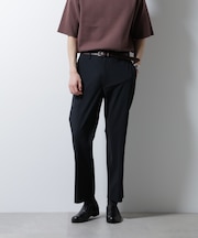 「NTROUSERS PREMIUM」クールタッチストレッチストレートパンツ撥水(セットアップ可)