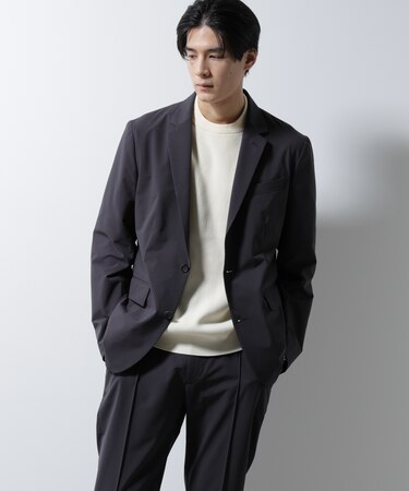 「N JACKET BASIC」ダントツオチール防汚テックストレッチジャケット(セットアップ可)