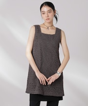 コットンコードレースミニワンピース(セットアップ可)