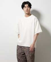 テックリネン布帛Tシャツ 半袖