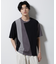 デザイン切替クルーネックTシャツ 半袖