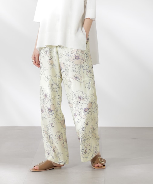 リラックスワイドパンツ